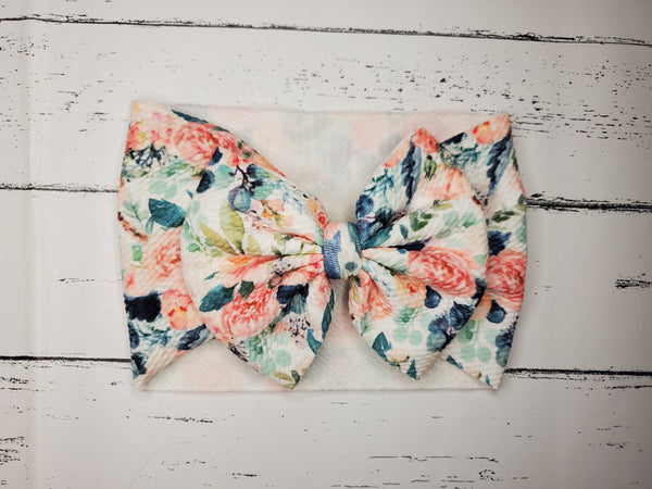 Big Bow with headwrap pattern