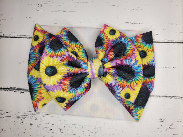 Big Bow with headwrap pattern