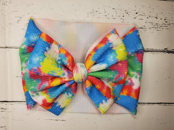 Big Bow with headwrap pattern