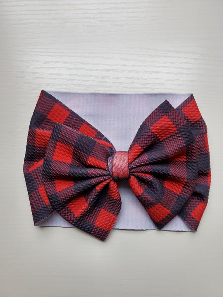 Big Bow with headwrap pattern